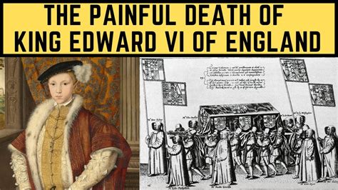 edward tudor|how did king edward die.